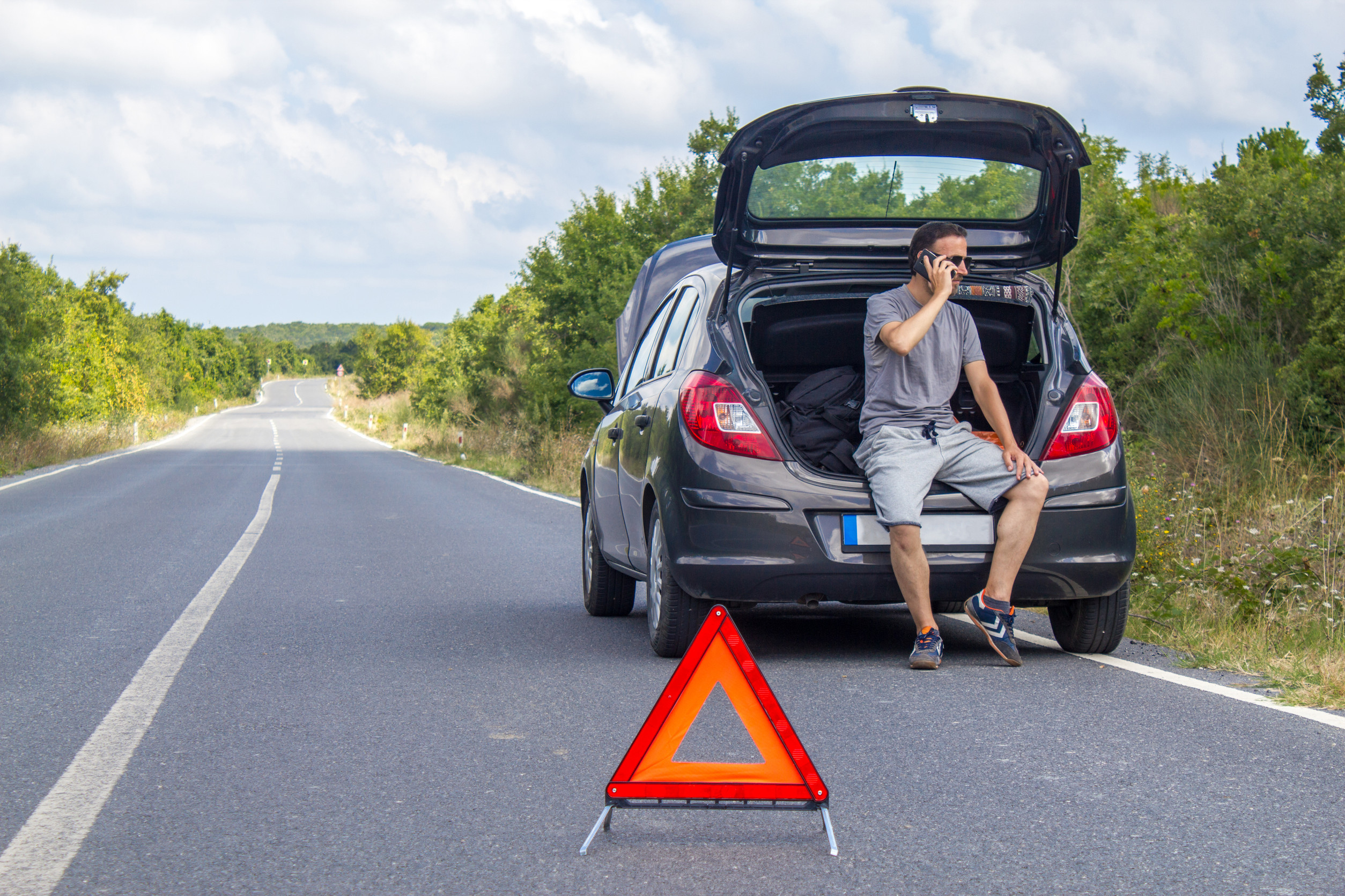 Pana ruta 160: vehículo detenido y cómo pedir grúa 24/7